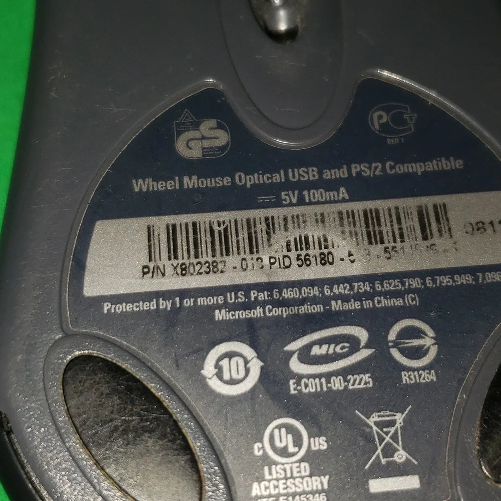 Microsoft usb pre